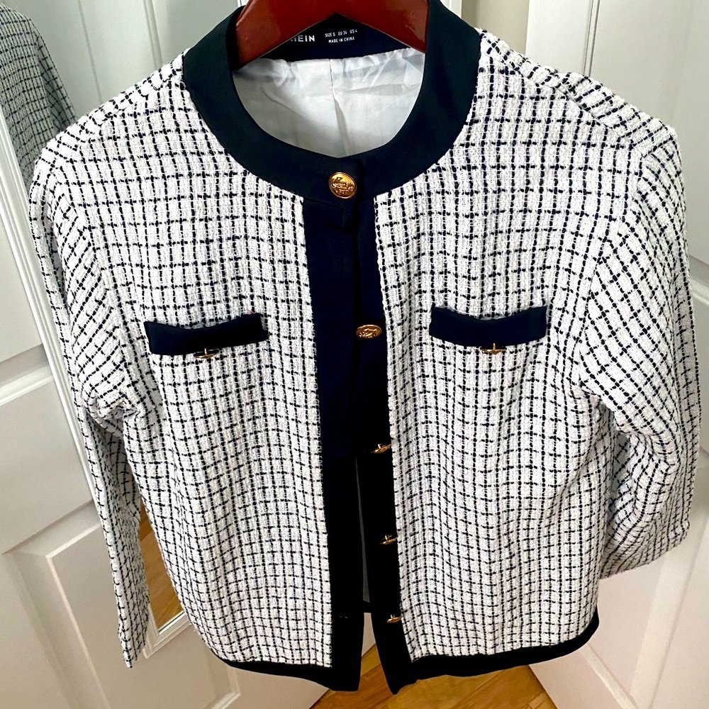 NWOT Textured coat, jacket from SHEIN